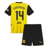 Borussia Dortmund Maximilian Beier #14 Hjemme Trøje Børn 2024-25 Kortærmet (+ Korte bukser)